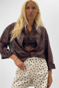 camicia con canotta in pizzo reina